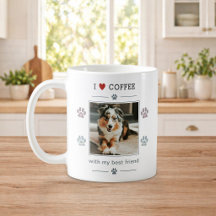 Personalisierter Hund-Foto-Kaffeebecher