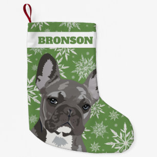 Personalisierter Hund Französisches Bulldog - Ge Kleiner Weihnachtsstrumpf