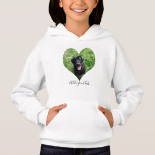 Personalisierter Hund Haustiere Foto und Name Hoodie