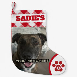 Personalisierter Hund, Katze oder Pet-Lover Kleiner Weihnachtsstrumpf