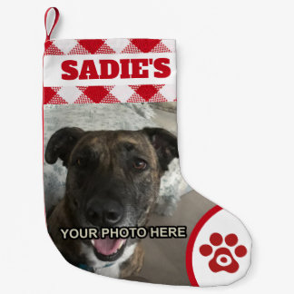Personalisierter Hund, Katze oder Pet-Lover Kleiner Weihnachtsstrumpf