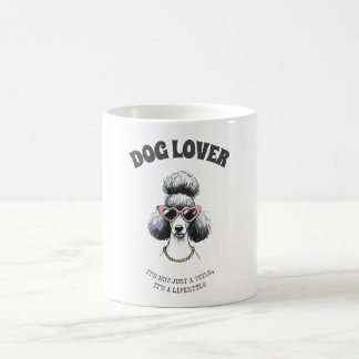 Personalisierter Hund Lover Tasse - Bearbeitbar Fu