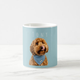 Personalisierter Hund mit Namen | Individuelle Tie Kaffeetasse