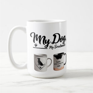 Personalisierter Hund Seelenverwandte Tasse - Indi