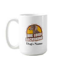 Personalisierter Hund über Dackel Hunde Rasse