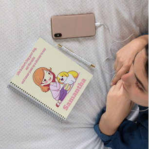 Personalisierter Hund Welpengeschenk Notizbuch