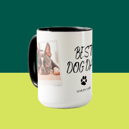 Personalisierter Hunde Vater Französischer Bulldog Tasse