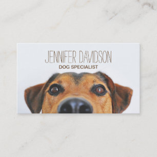 PERSONALISIERTER HUNDEBEHAVIORIST VISITENKARTE