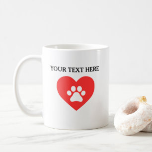 Personalisierter Hundebesitzer Tasse