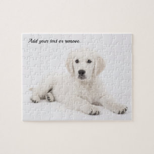 Personalisierter Hundehund aus Portrait, Goldhund, Puzzle