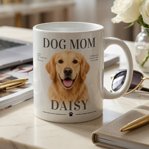 Personalisierter Hundemutter-Becher mit individuel Kaffeetasse