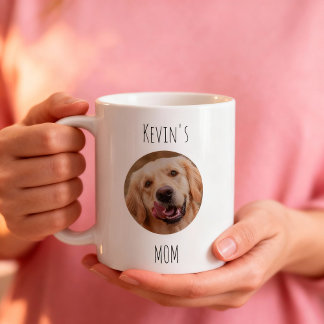 Personalisierter Hundemutter-Foto-Becher | Individ Kaffeetasse