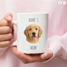 Personalisierter Hundemutter-Foto-Becher | Individ