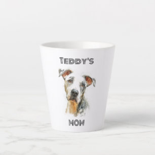 Personalisierter Hundemutter-Lattes-Schalen Indi Milchtasse