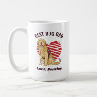 Personalisierter Hundetext für den Hund Vater