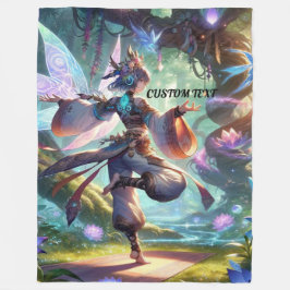 PERSONALISIERTER INDIVIDUELLE NAME ART BLANKET FLEECEDECKE