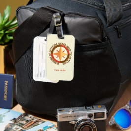 Personalisierter Individuelle Name Backpacker Gepä Gepäckanhänger
