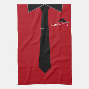 Personalisierter Individuelle Name Business Küche Geschirrtuch