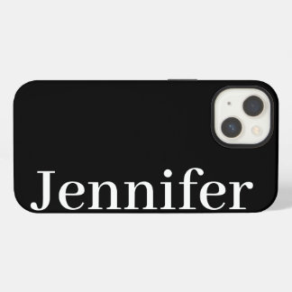 Personalisierter Individuelle Name Einfach Elegant iPhone 13 Hülle