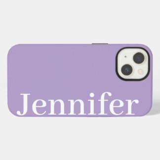 Personalisierter Individuelle Name Einfach Elegant iPhone 13 Hülle