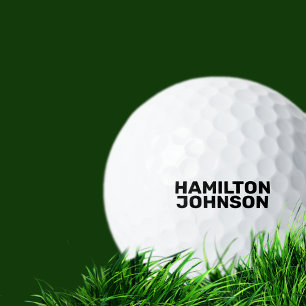 Personalisierter Individuelle Name Golfball
