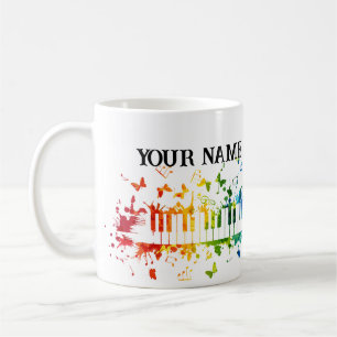 Personalisierter individuelle Name klein für Piani Kaffeetasse