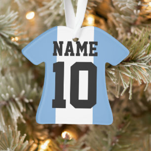 Personalisierter individuelle Name und Nummer Arge Ornament