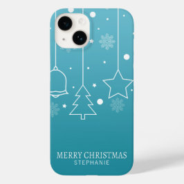 Personalisierter Individuelle Name Weihnachten | T Case-Mate iPhone 14 Hülle