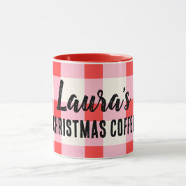 Personalisierter Individuelle Name Weihnachts-Tass Tasse