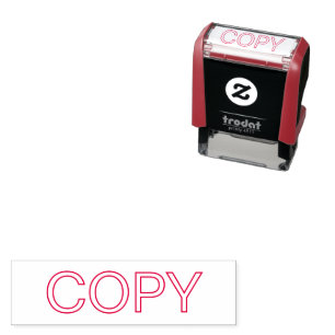 Personalisierter individueller COPY Selbstfärber-S Permastempel