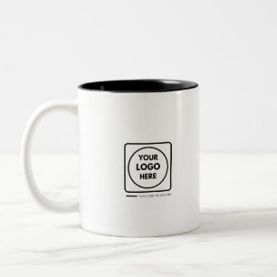 Personalisierter individueller Logo-Zweiton-Werbeb Zweifarbige Tasse