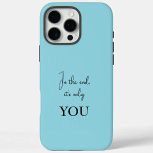 Personalisierter iPhone-Fall - inspirierendes Zita iPhone 16 Pro Max Hülle