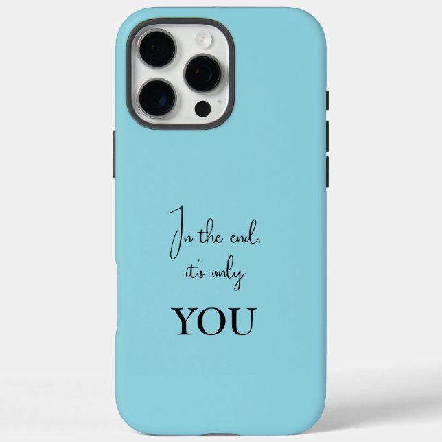 Personalisierter iPhone-Fall - inspirierendes Zita Case-Mate iPhone Hülle (Rückseite)