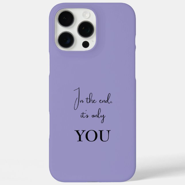 Personalisierter iPhone-Fall - inspirierendes Zita Case-Mate iPhone Hülle (Rückseite)