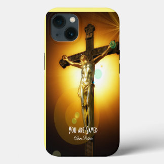 Personalisierter iPhone-Fall Jesus Cross iPhone 13 Hülle