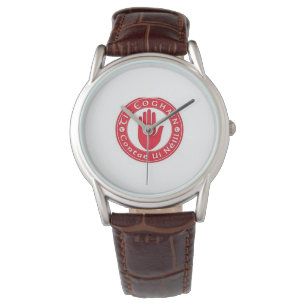 Personalisierter irischer Landkreis Herren Uhren C