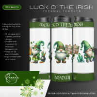 Personalisierter Irish-Luck-Thermal-Becher