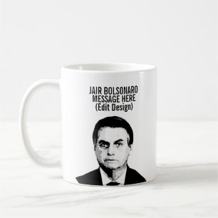 PERSONALISIERTER JAIR BOLSONARO KAFFEETASSE