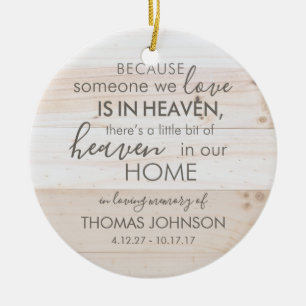 Personalisierter Jemand in der Keramik Ornament