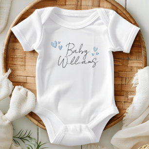 Personalisierter Junge Baby Strampler