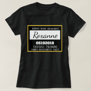 Personalisierter Junggeselinnen-Abschied Bridesmai T-Shirt