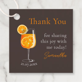 Personalisierter Junggeselinnen-Abschied Vielen Da Geschenkanhänger