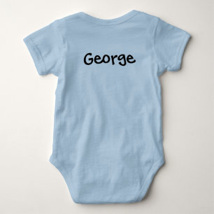 Personalisierter kack-Maschine Baby Bodysuit Strampler