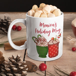 Personalisierter Kaffee Espresso Weihnachten Kaffeetasse