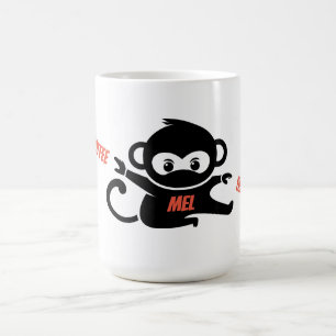 Personalisierter Kaffee Ninja Kaffeetasse