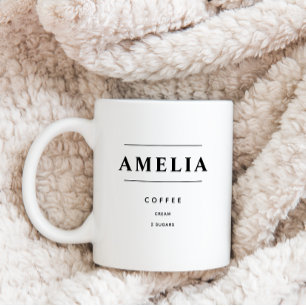 Personalisierter Kaffeeauftrag, Individuelles Getr Kaffeetasse