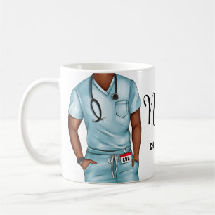 Personalisierter Kaffeebecher für Krankenpfleger Kaffeetasse