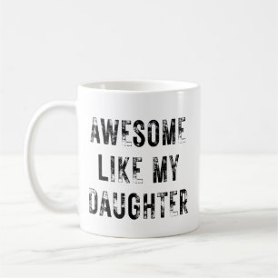 Personalisierter Kaffeebecher für Papa von Tochter Kaffeetasse