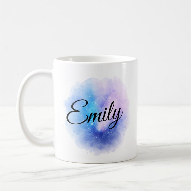 Personalisierter Kaffeebecher mit individuellem Na Kaffeetasse (Links)