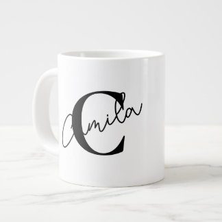 Personalisierter Kaffeebecher mit Namen Jumbo-Tasse